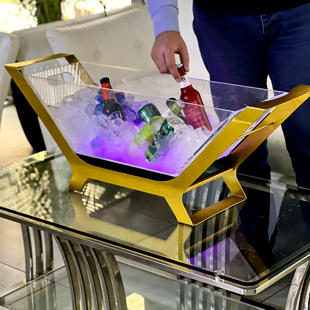 حوض المشروبات الثلجي المضيء - 28