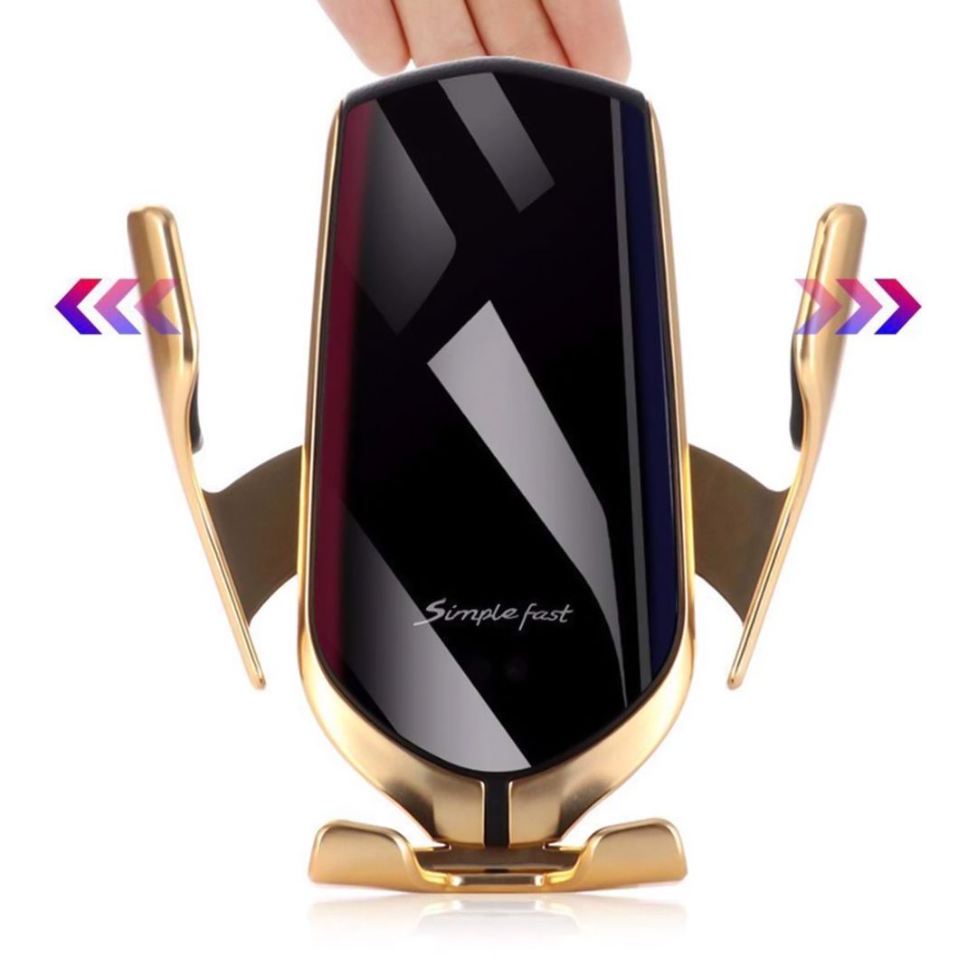 Gold Sensor Car Wireless Charger product thumbnail 7