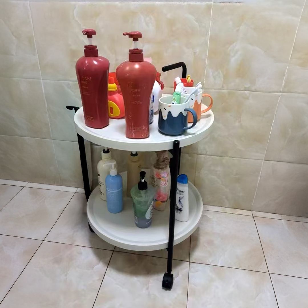 عربة ضيافة دائرية مزدوجة - 4