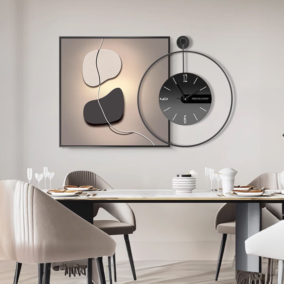 Round wall clock with Photo Frame product thumbnail 10