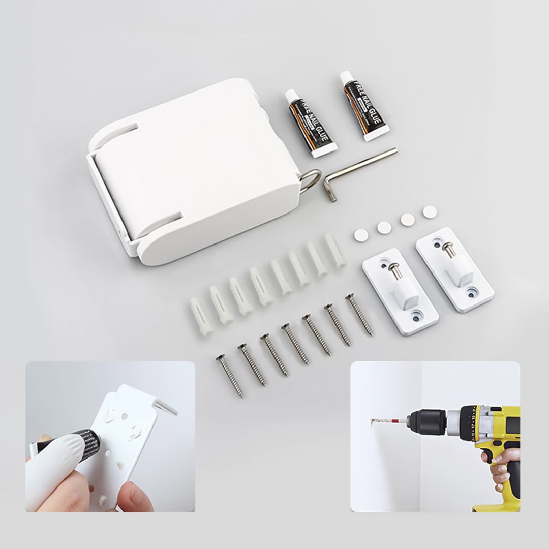 Invisible Indoor Clothesline With Hanger product thumbnail 6