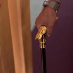 Leopard Handle Walking Stick - 16