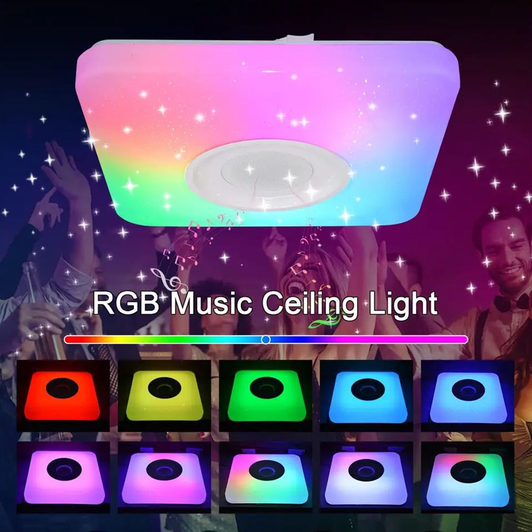 LED Ceiling Light With Music product thumbnail 4