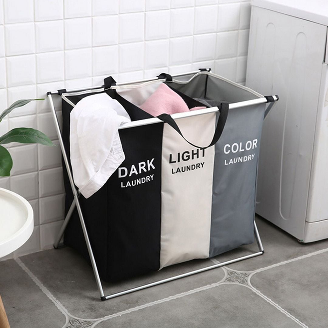 Three Section Laundry Basket product thumbnail 13