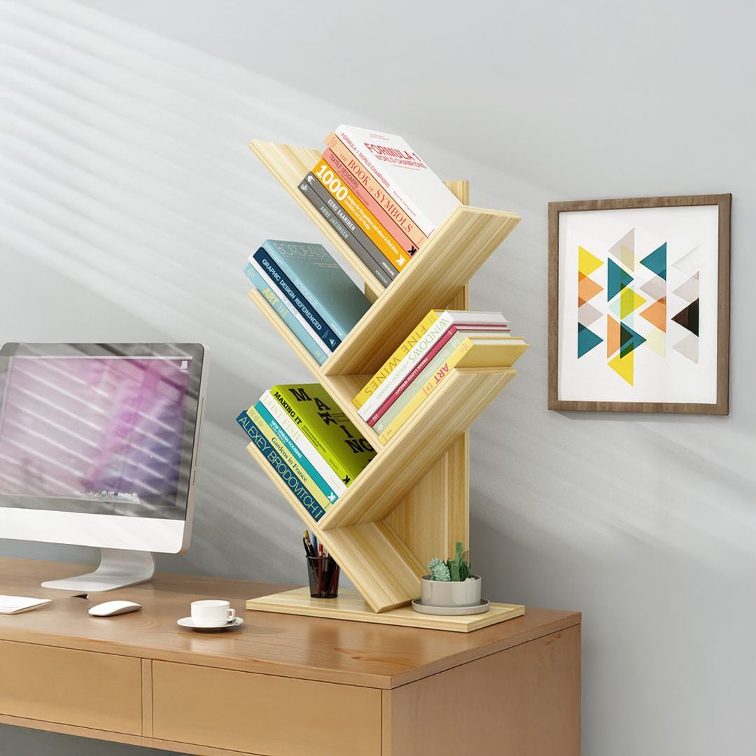 منظم الكتب الخشبي - 3