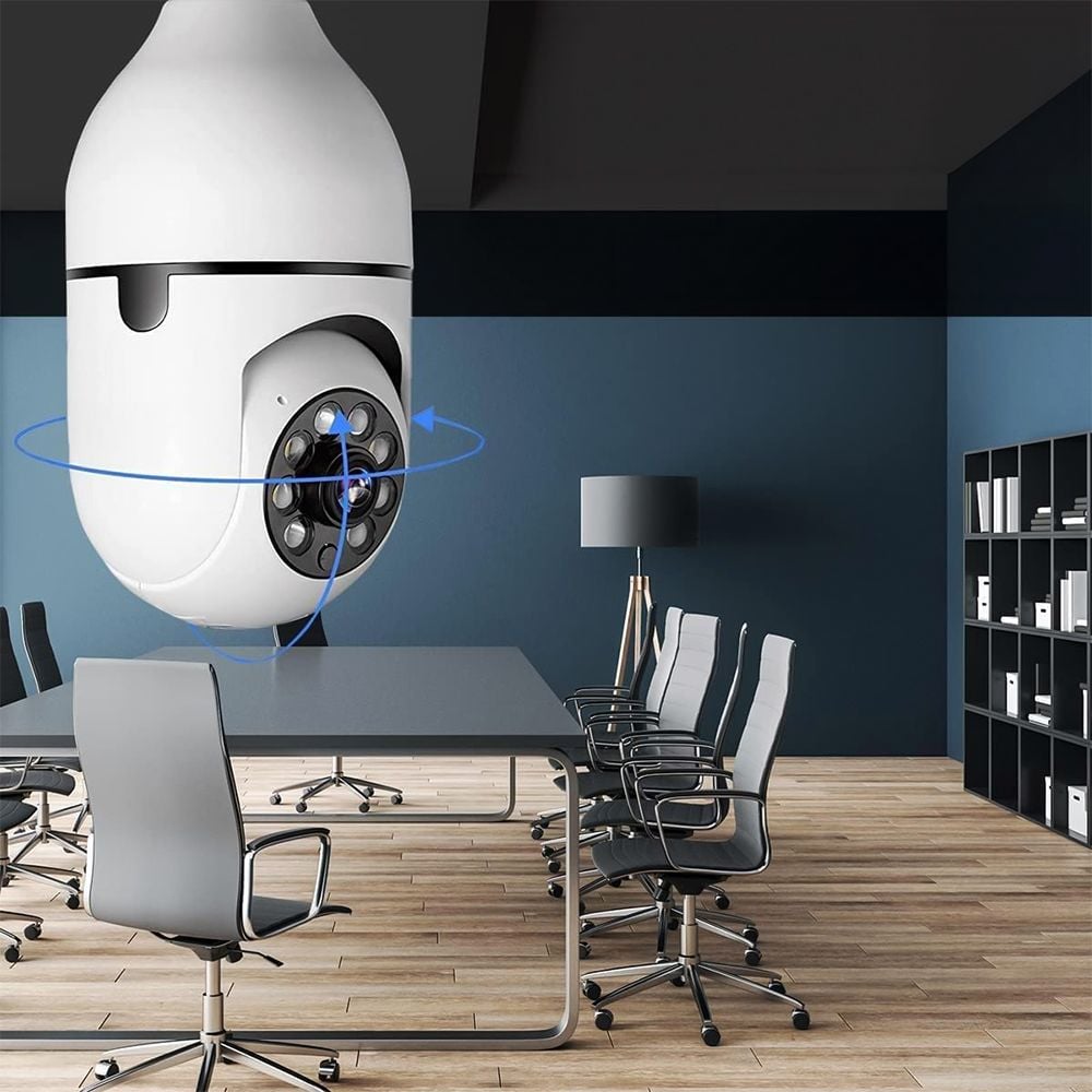 كاميرا مراقبة لاسلكية على شكل لمبة - 1