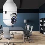 كاميرا مراقبة لاسلكية على شكل لمبة - 1