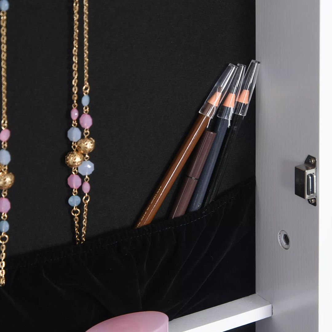 Floor Mirrored Jewelry Cabinet product thumbnail 11