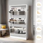 خزانة تنظيم الأحذية العصرية بمرآة - 14