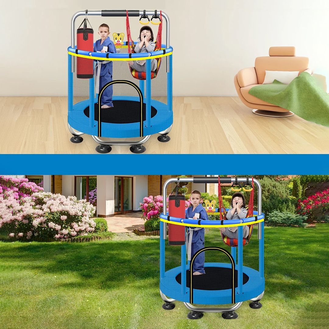 ترامبولين للأطفال مع ألعاب متعددة - 5