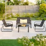 طقم كراسي مع طاولة للحدائق - 2