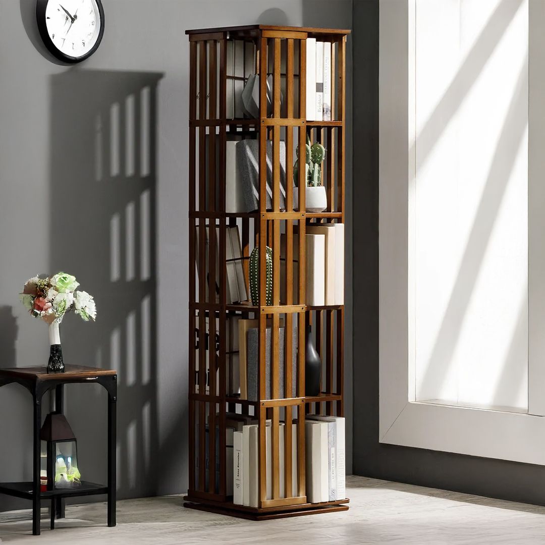Rotating Bamboo Bookshelf product thumbnail 2
