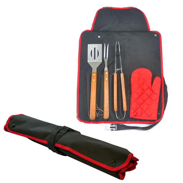 Wood Fire Pit And BBQ Charcoal Grill product thumbnail 8