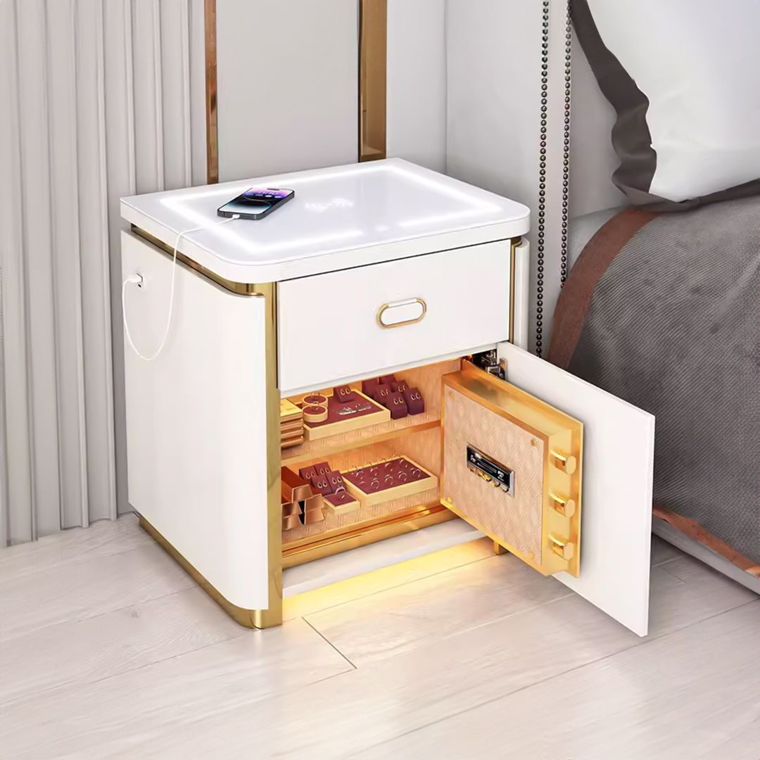 Modern Bedside Table With Locker product thumbnail 4