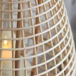 فانوس الشموع بتصميم ريفي - 75 سم - 4