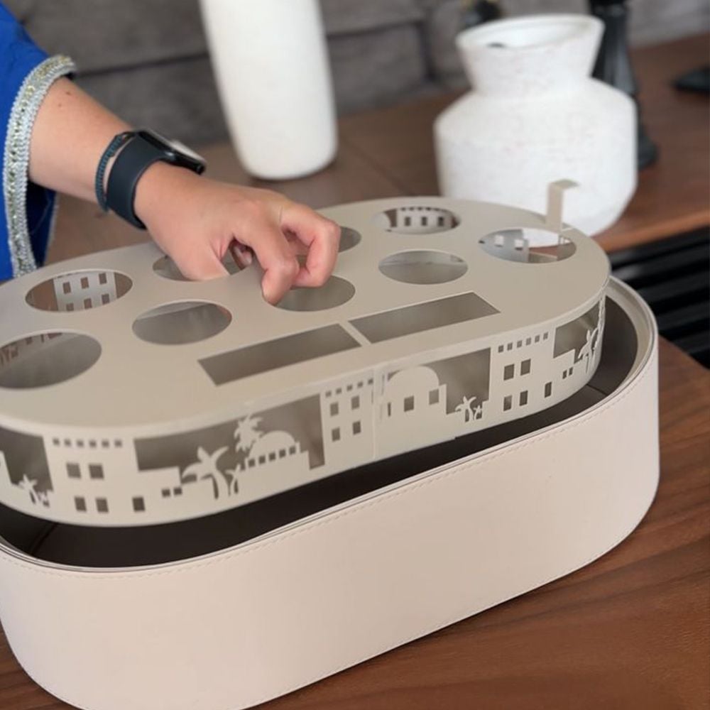 صندوق تحضير وتقديم الشاي والقهوة العربية من روح - 6