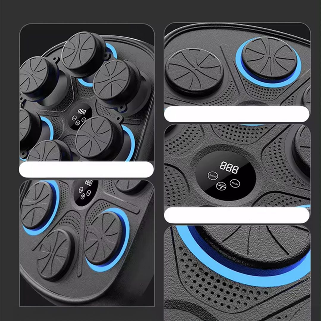 جهاز الملاكمة الإلكتروني مع قفازات - 7