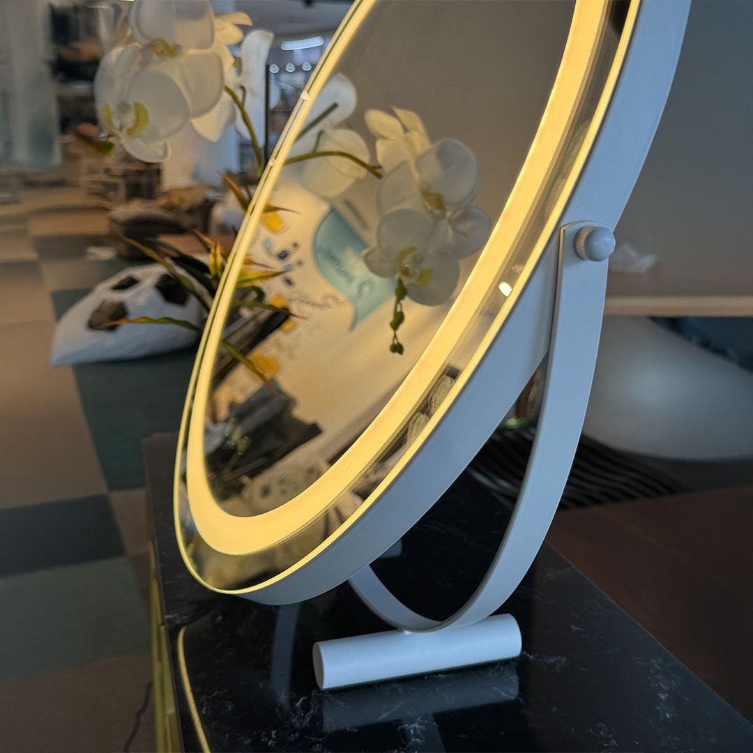 مرآة مكياج دائرية مضيئة - 12