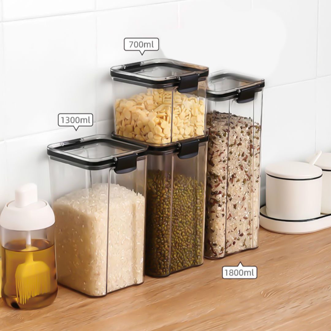 مجموعة عُلب التخزين البلاستيكية - 12