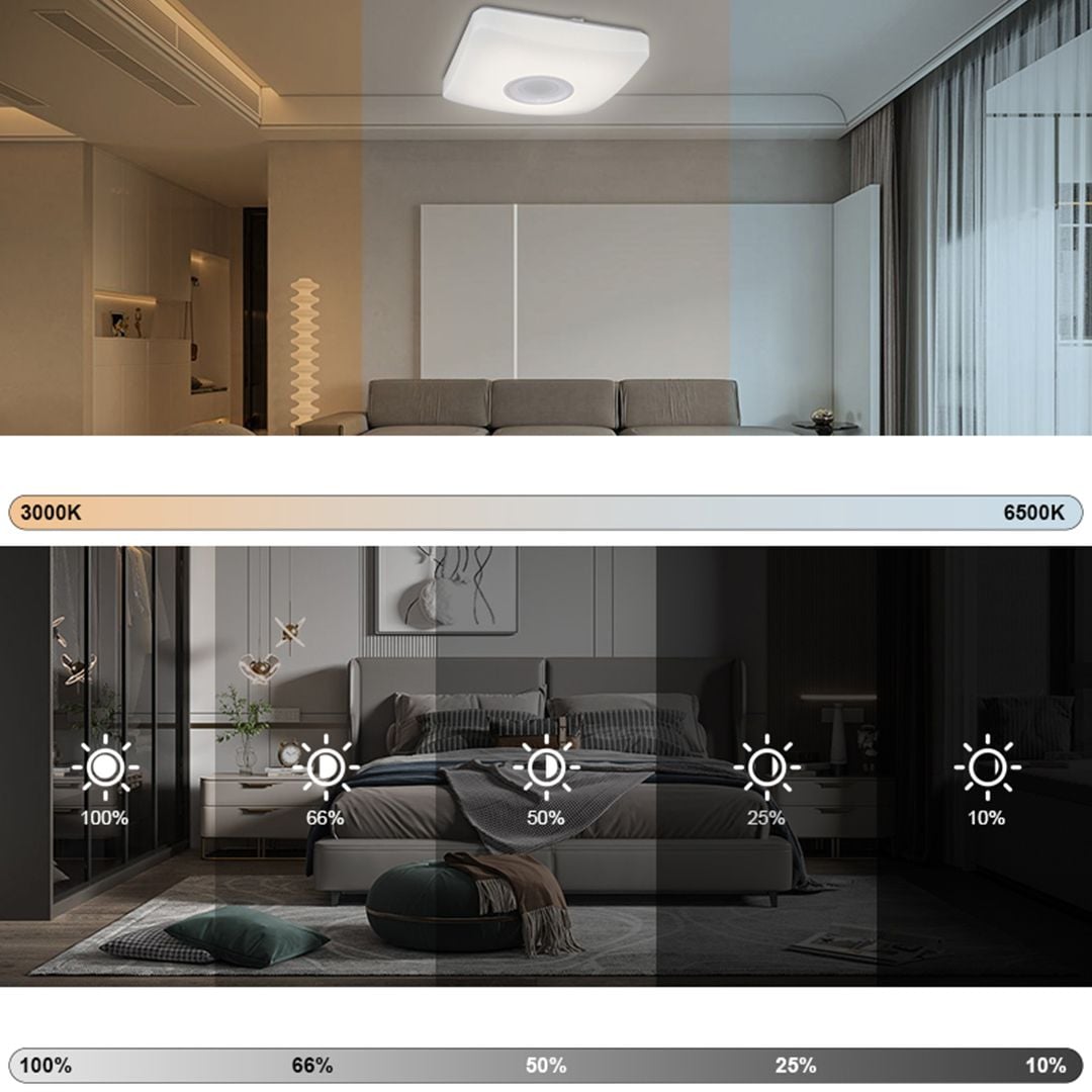 LED Ceiling Light With Music product thumbnail 11