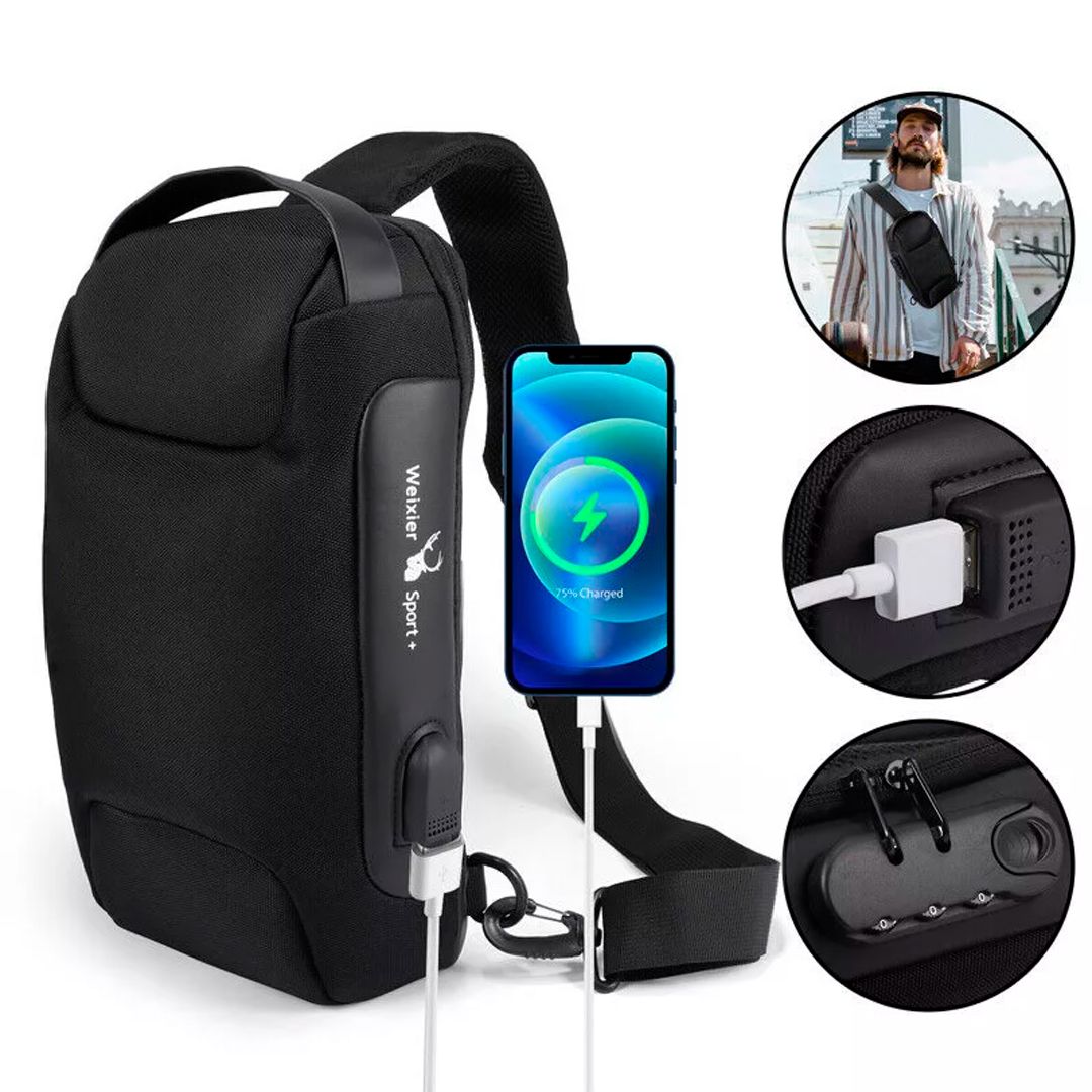 Cross Bag with USB Charging product thumbnail 8