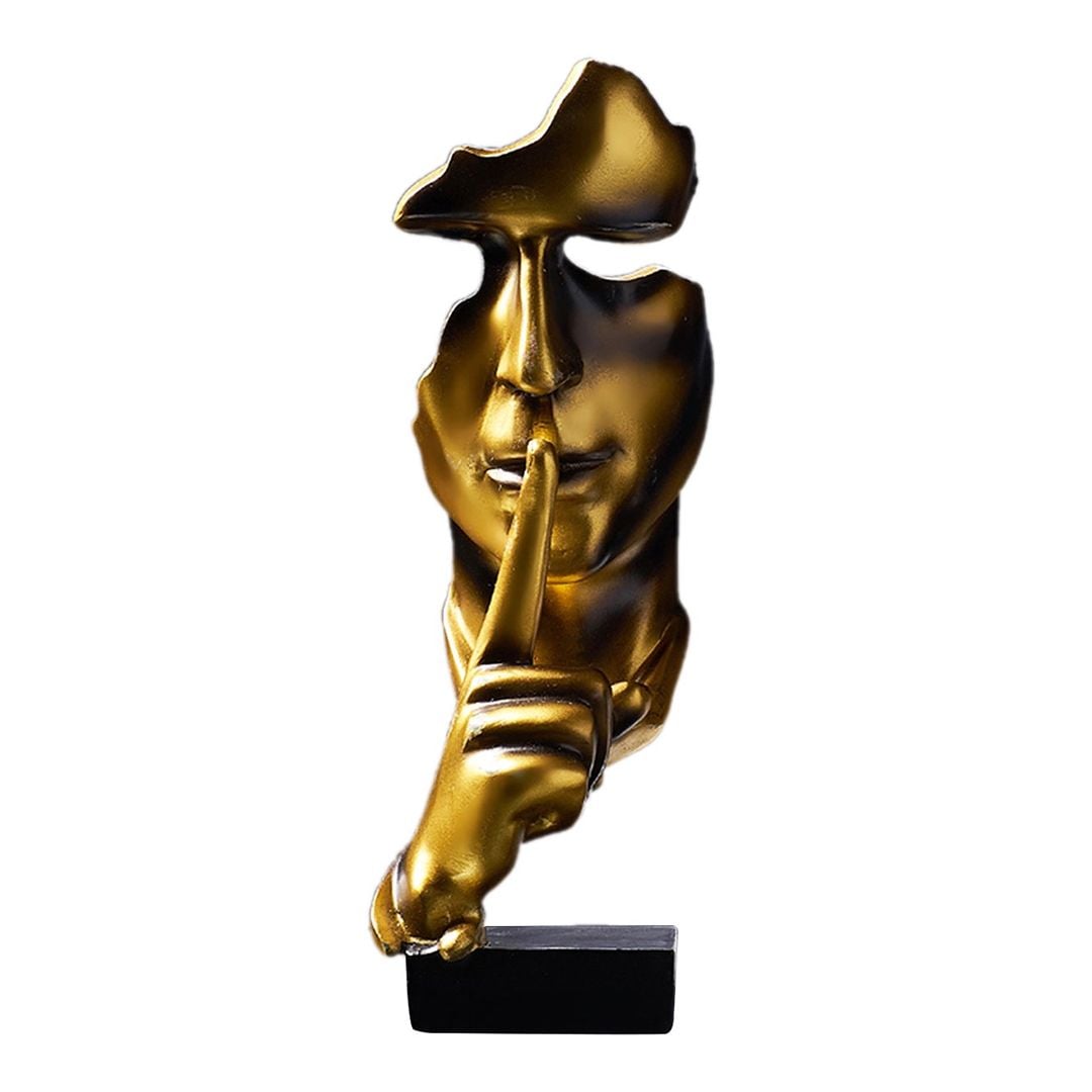 Silence is Gold Thinker Statue product thumbnail 9
