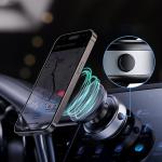 حامل موبايل مغناطيسي مع قاعدة دوارة - 19