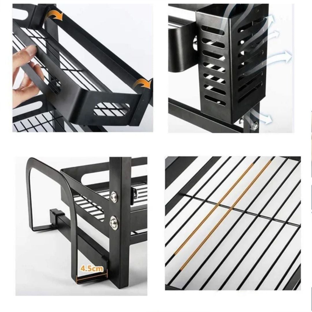 رفوف تنظيم المطبخ 3 رف - 14