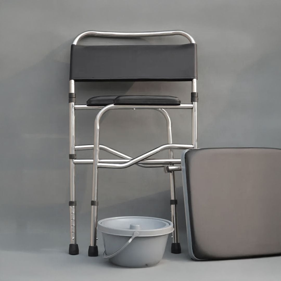 كرسي حمام طبي متنقل - 10