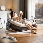 كرسي هزاز للاسترخاء مع مسند للقدمين - 16