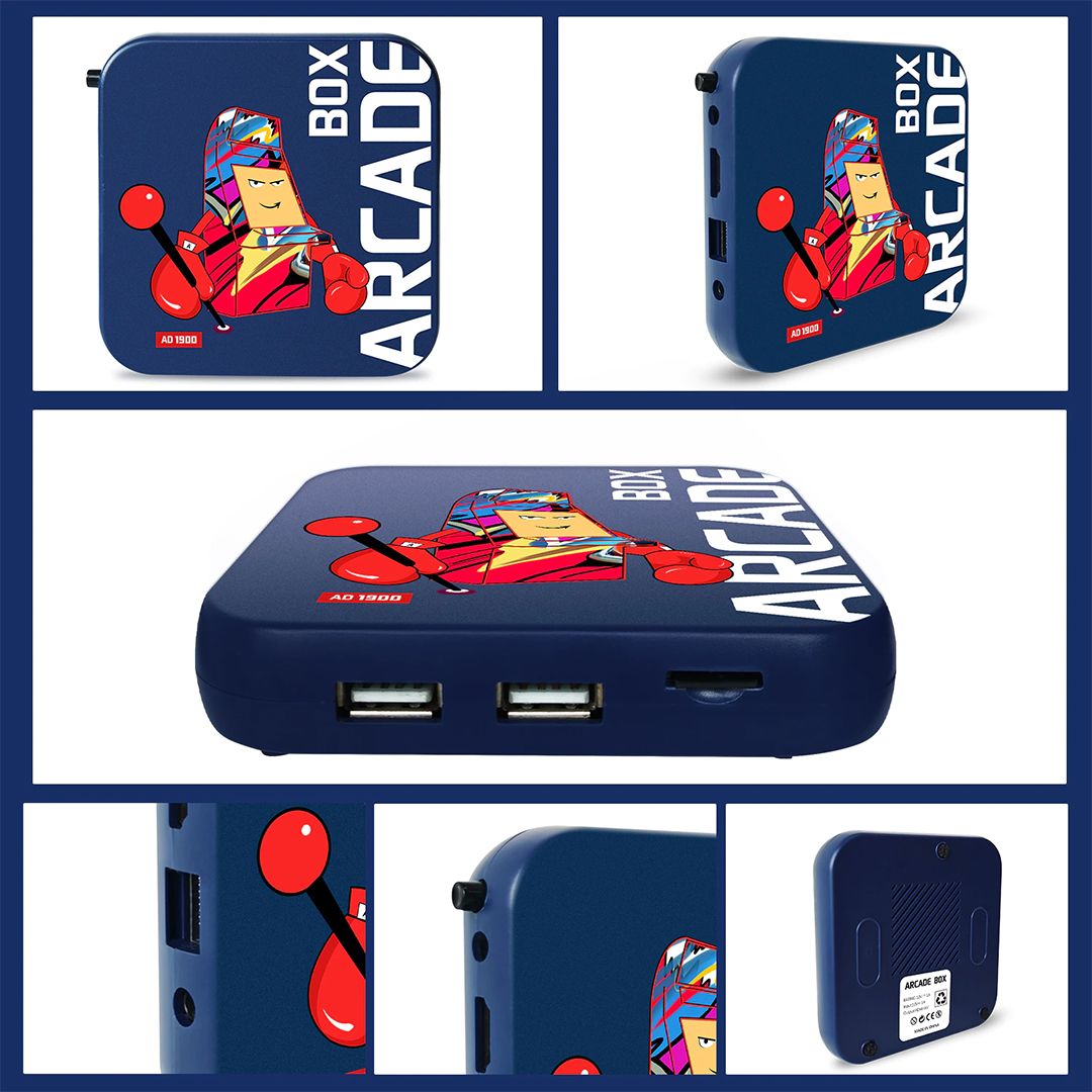 Electronic Play Hands With Arcade Box - 8