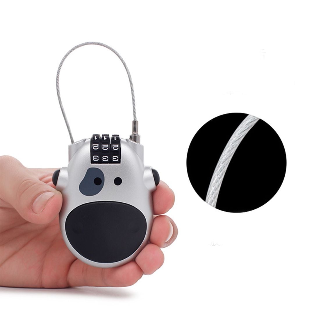 Lock With Password And Cable To Prevent Theft product thumbnail 8