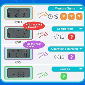 لوح تعليمي مع حاسبة لتعلم الرياضيات للأطفال - 5