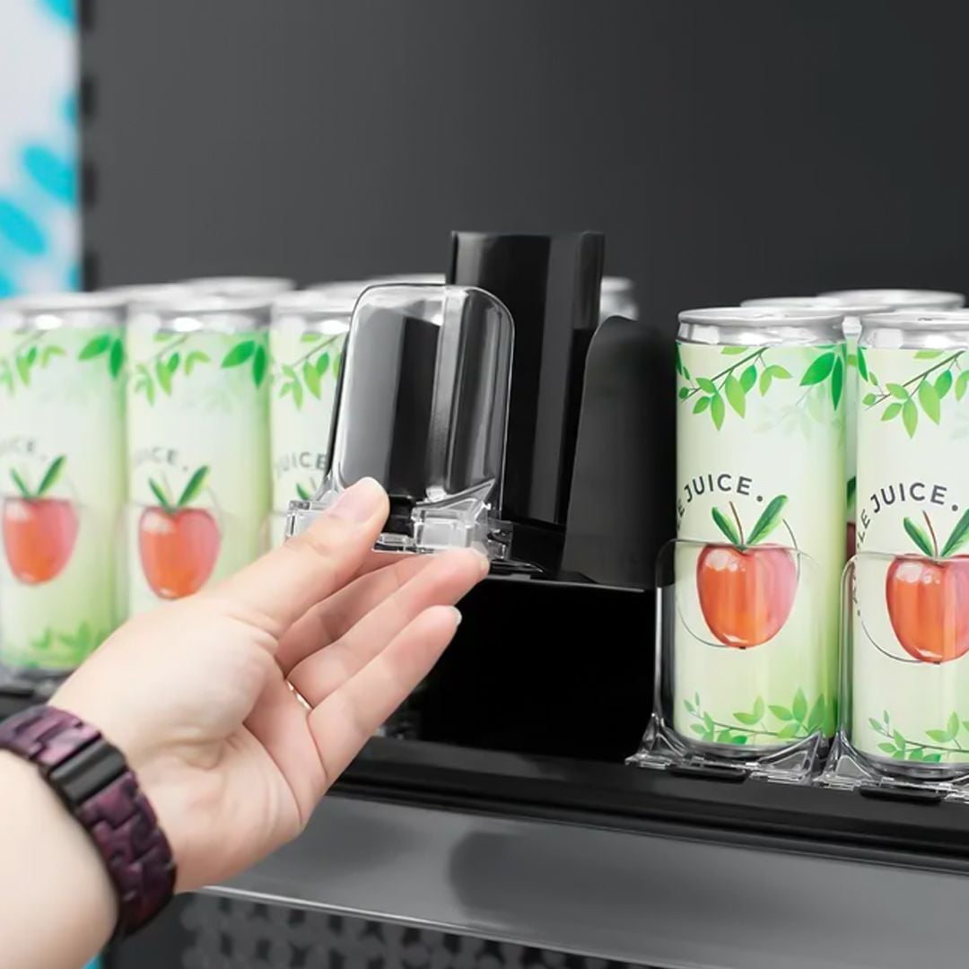 رف السحب التلقائي للعلب المعدنية - 12