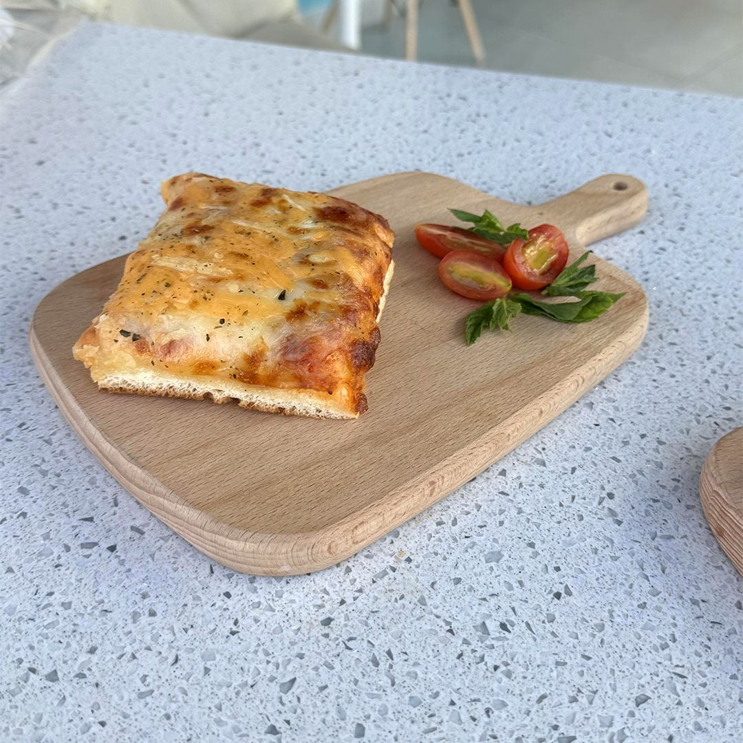 Wooden Cutting and Serving Platter - Small - 4