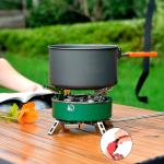 موقد الغاز بخمس شعلات للتخييم - 10