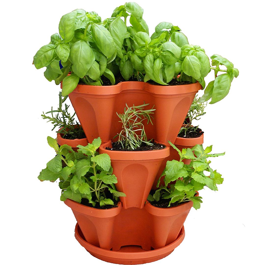 Three Layers Pot Flower product thumbnail 3