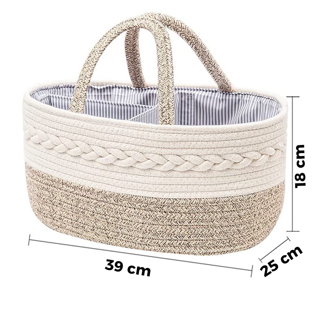 Baby Diaper Organizer Basket product thumbnail 12