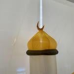 مسجد بثلاث مآذن ذهبية قابل للنفخ - 11