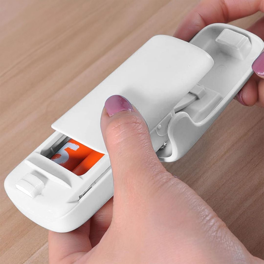 أداة اغلاق الأكياس الحرارية مع مشرط ومغناطيس - 2