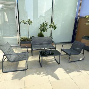 طقم كراسي مع طاولة للحدائق - 4