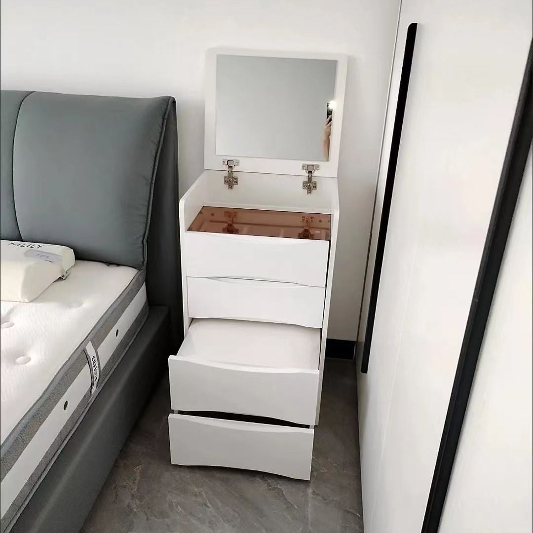 Vanity table with lighted mirror product thumbnail 9