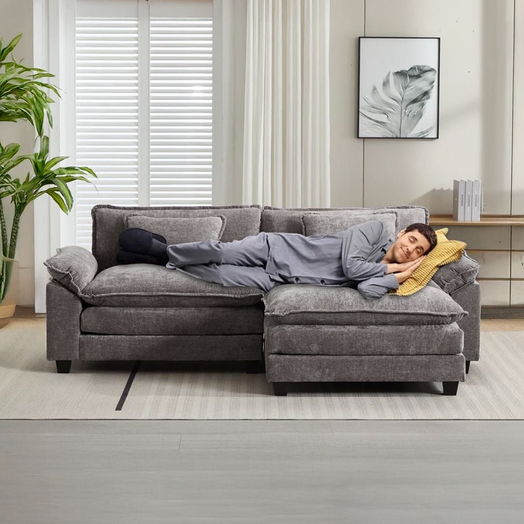 Double Sofa with Footrest product thumbnail 5