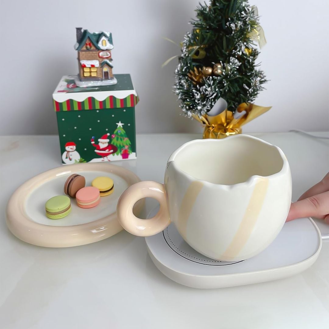 colorful mug with spoon - 9