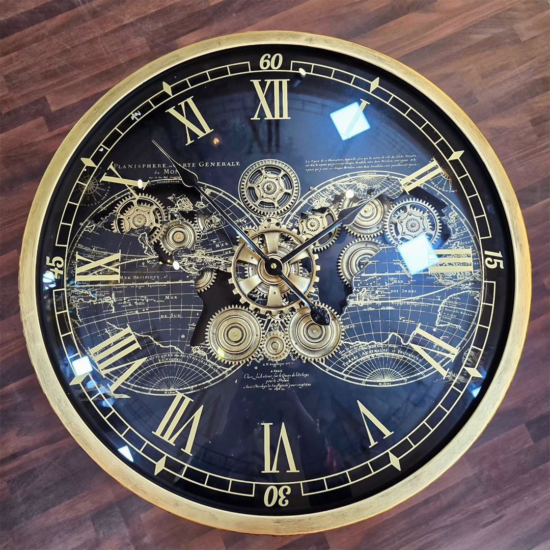 طقم طاولات بتصميم تروس ساعة فني فاخر - 10