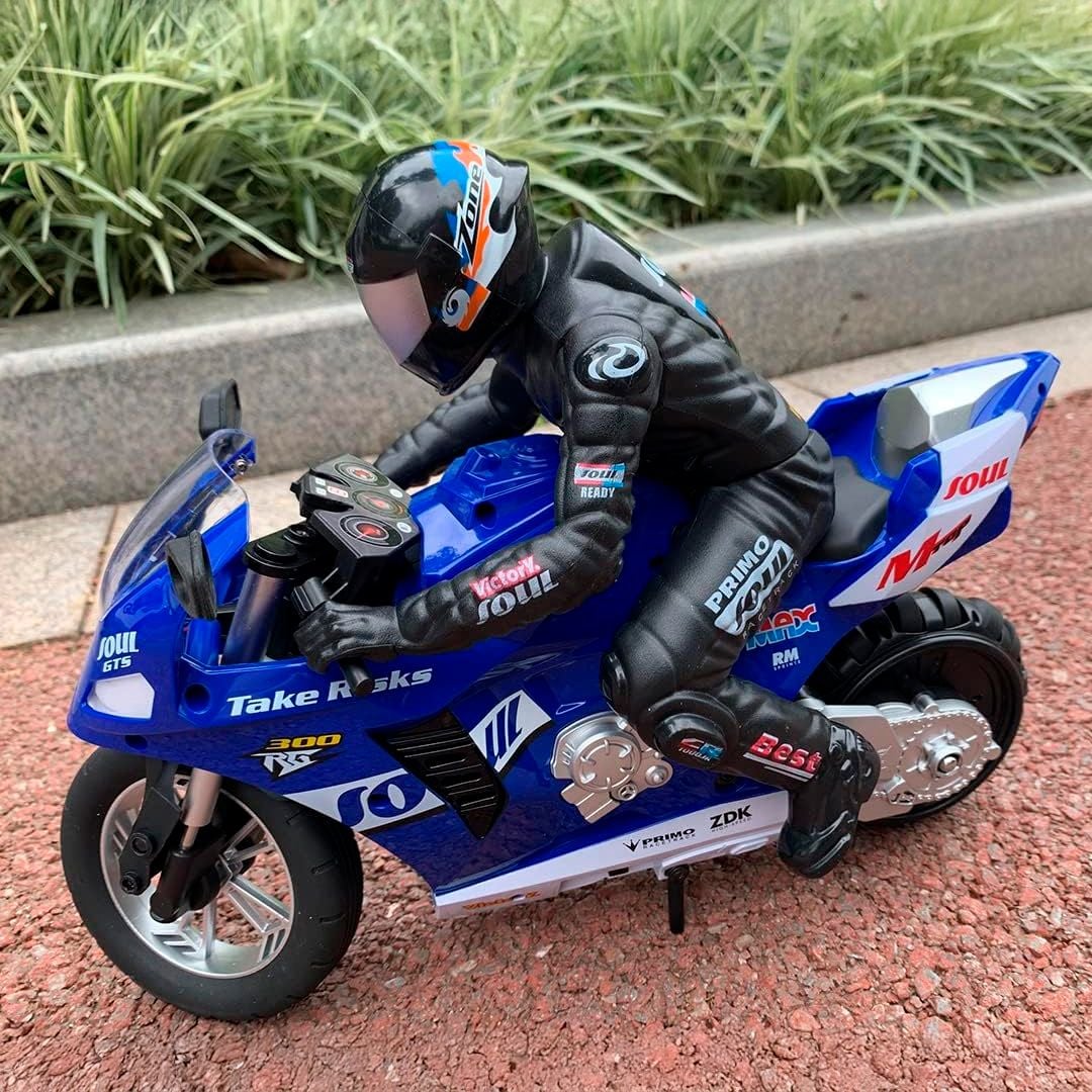 لعبة دراجة نارية مع جهاز تحكم عن بعد - 1