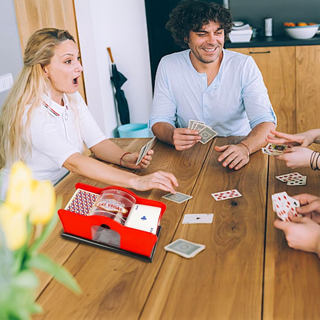 جهاز أوتوماتيكي لخلط اوراق اللعب - 17