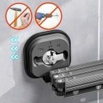 منشر معدني لتعليق الملابس قابل للطي - 5