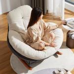 كرسي هزاز للاسترخاء مع مسند للقدمين - 4