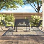 طقم كراسي مع طاولة للحدائق - 11